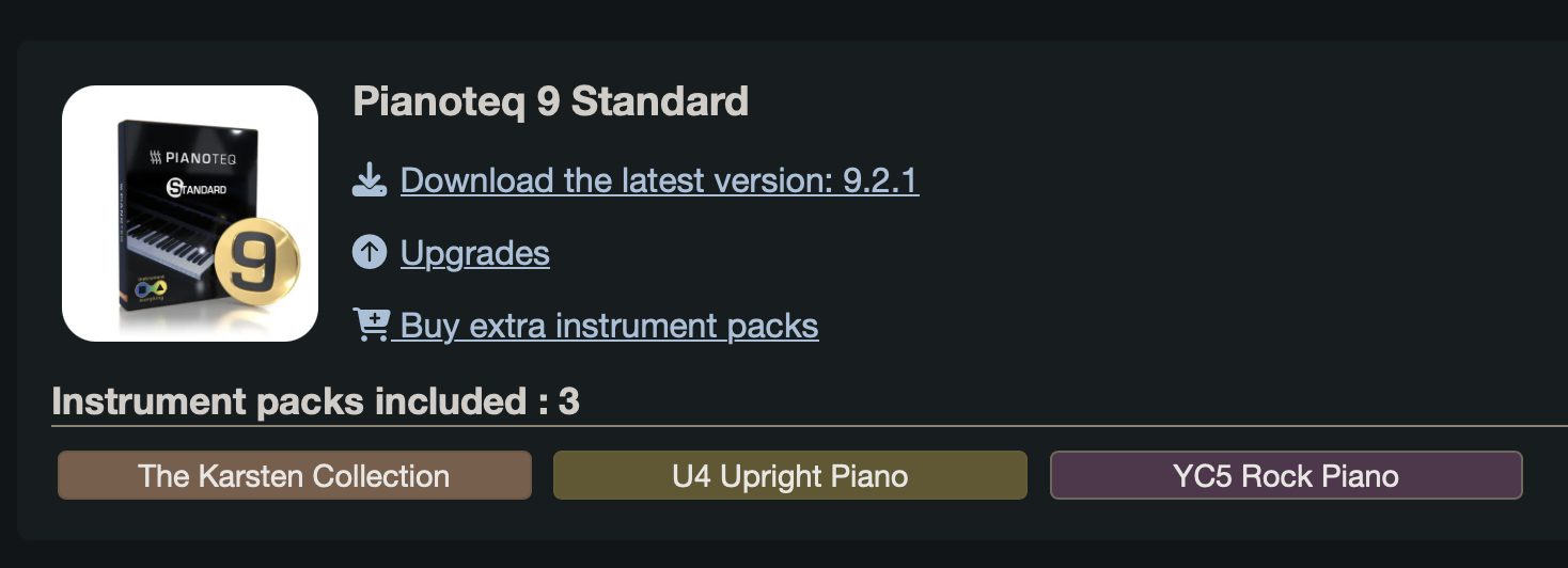 Modartt Pianoteq 9 Standard